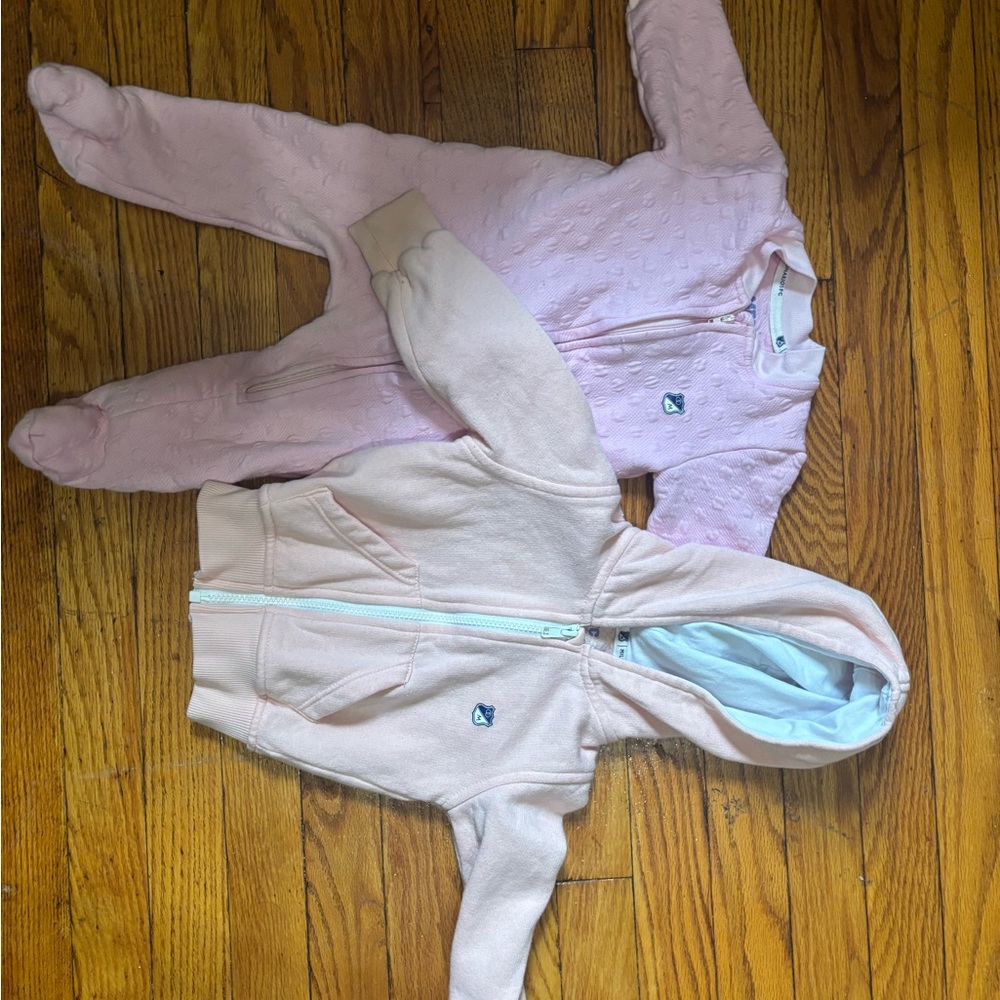 Pink Baby Outfit Set Millonarios